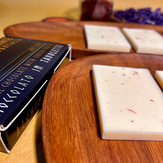 Chocolat Blanc Safran - White Magic