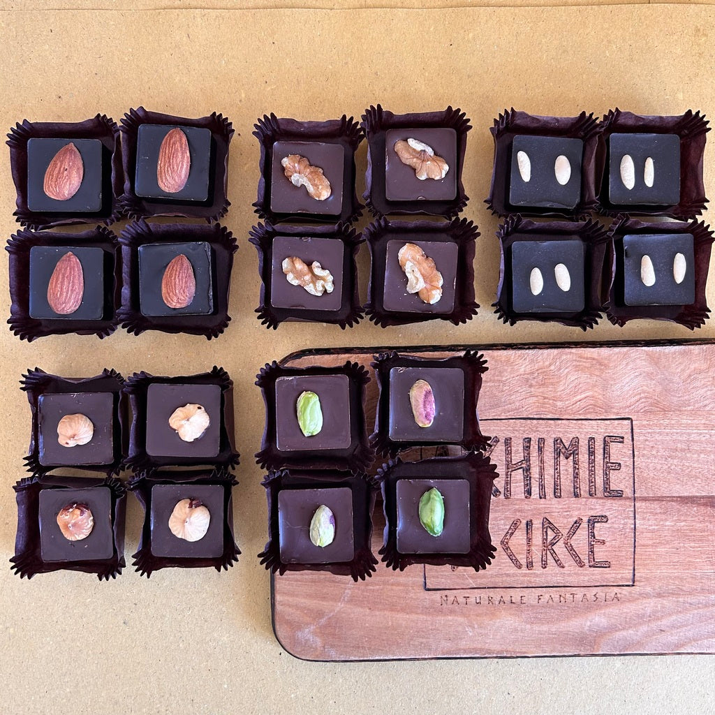 Choco Box Black Magic - Dark Pralines - vegan e gluten free